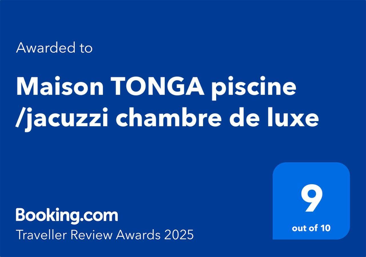 Maison Tonga Piscine /Jacuzzi Chambre De Luxe Сен-П'єр Екстер'єр фото